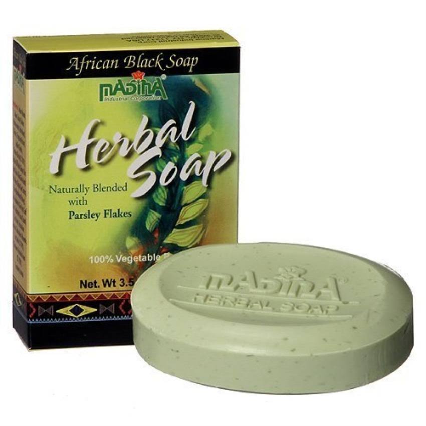 HERBAL Soap Bar by Madina 3.5 oz (2 Bars)... amtc