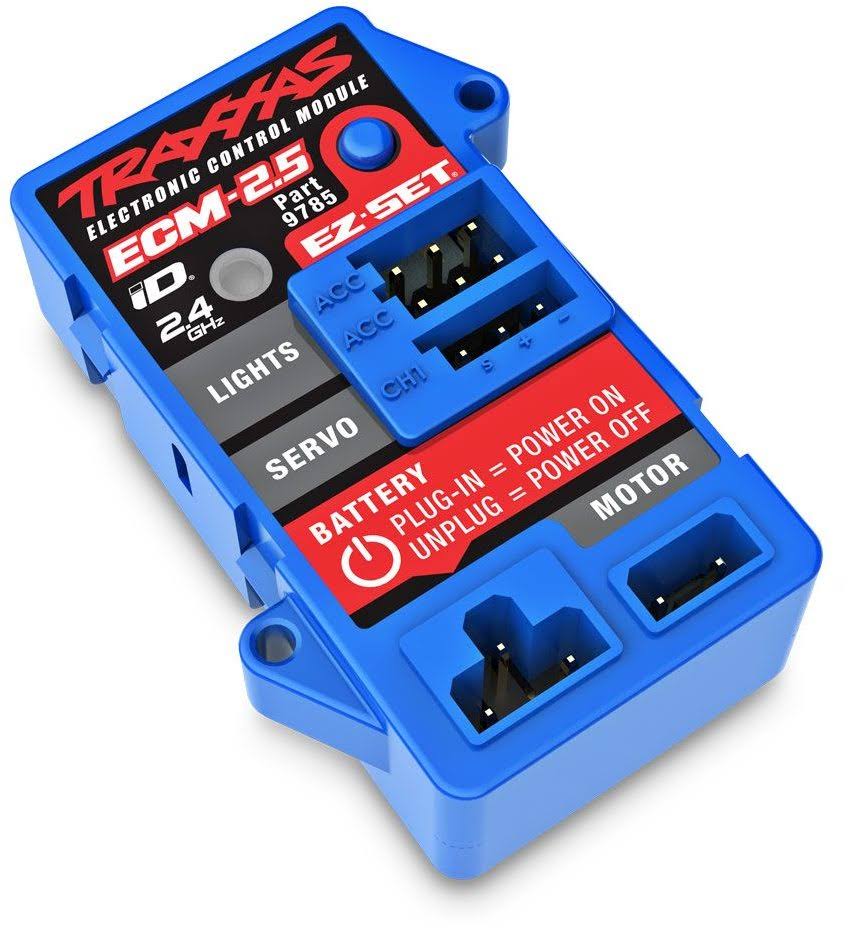 Traxxas 9785 ECM-2.5 Electronic Control Module Waterproof (Low Voltage Detection Fwd/Rev/Brake)