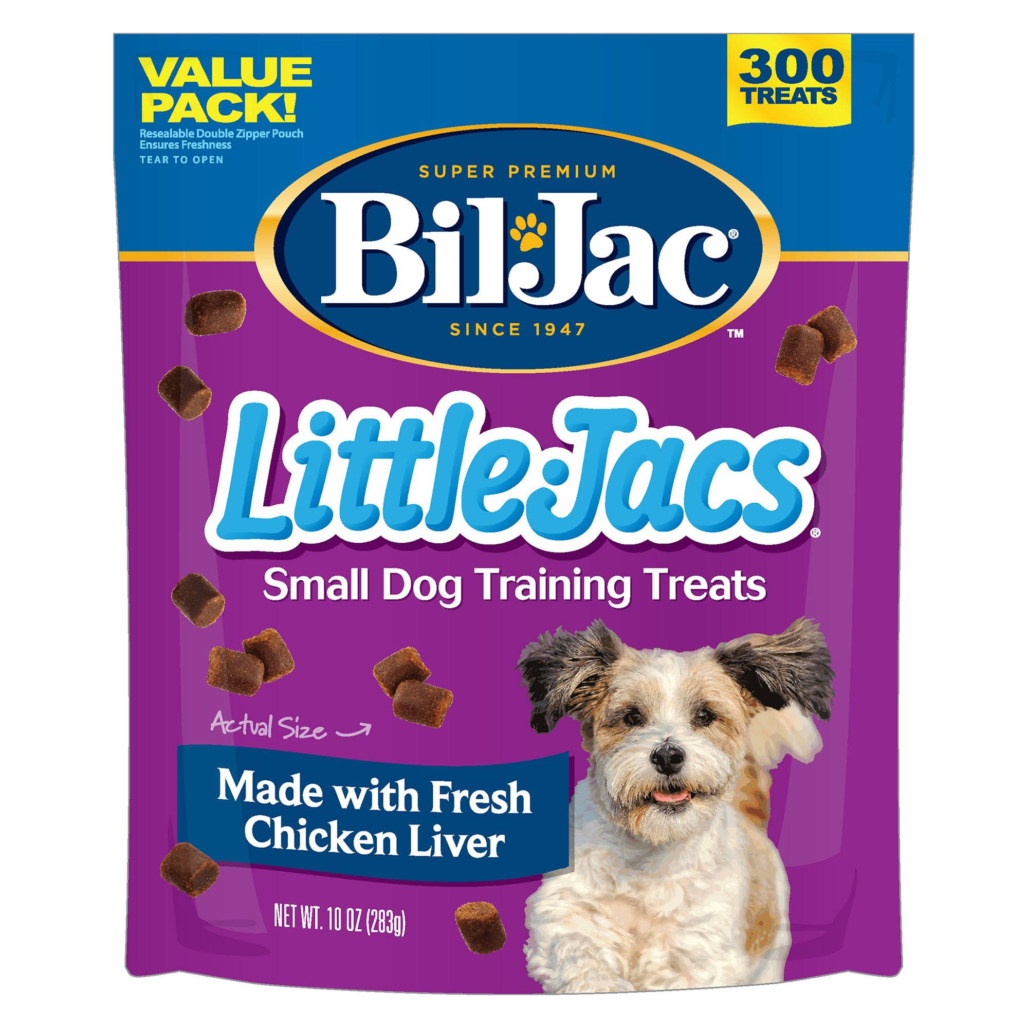 Bil-Jac Little Jacs Small Dog Treats - Liver