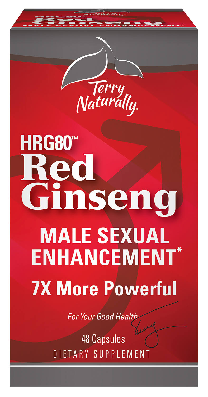 Red Ginseng (HRG80 ) Male Sexual Enhancement - Terry Naturally