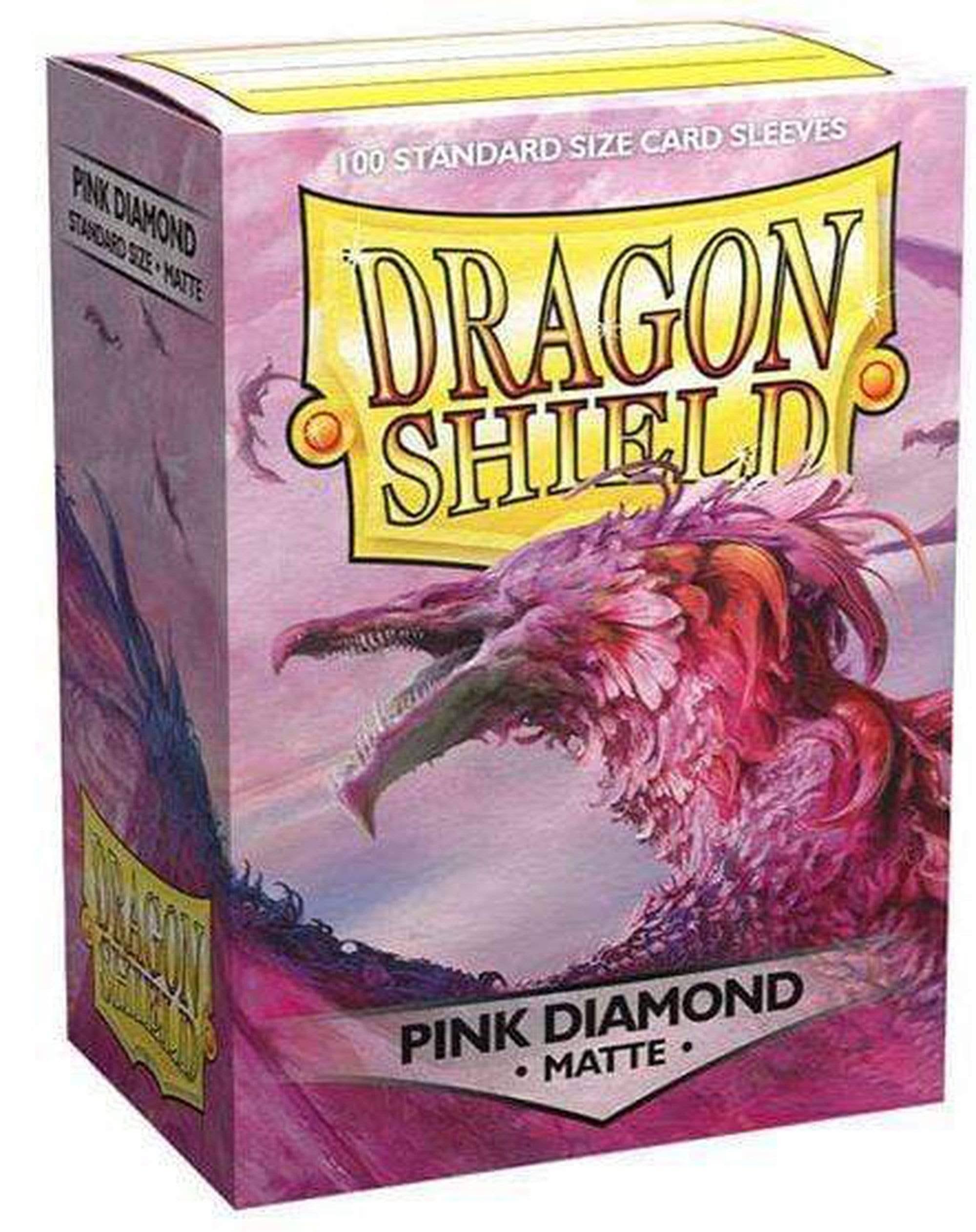 Dragon Shield Matte Sleeves - Pink Diamond (100)