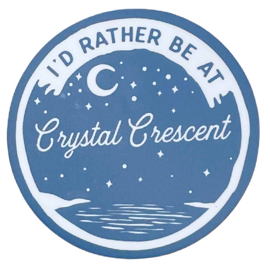 Sticker - I'd Rather Be At Crystal Crescent