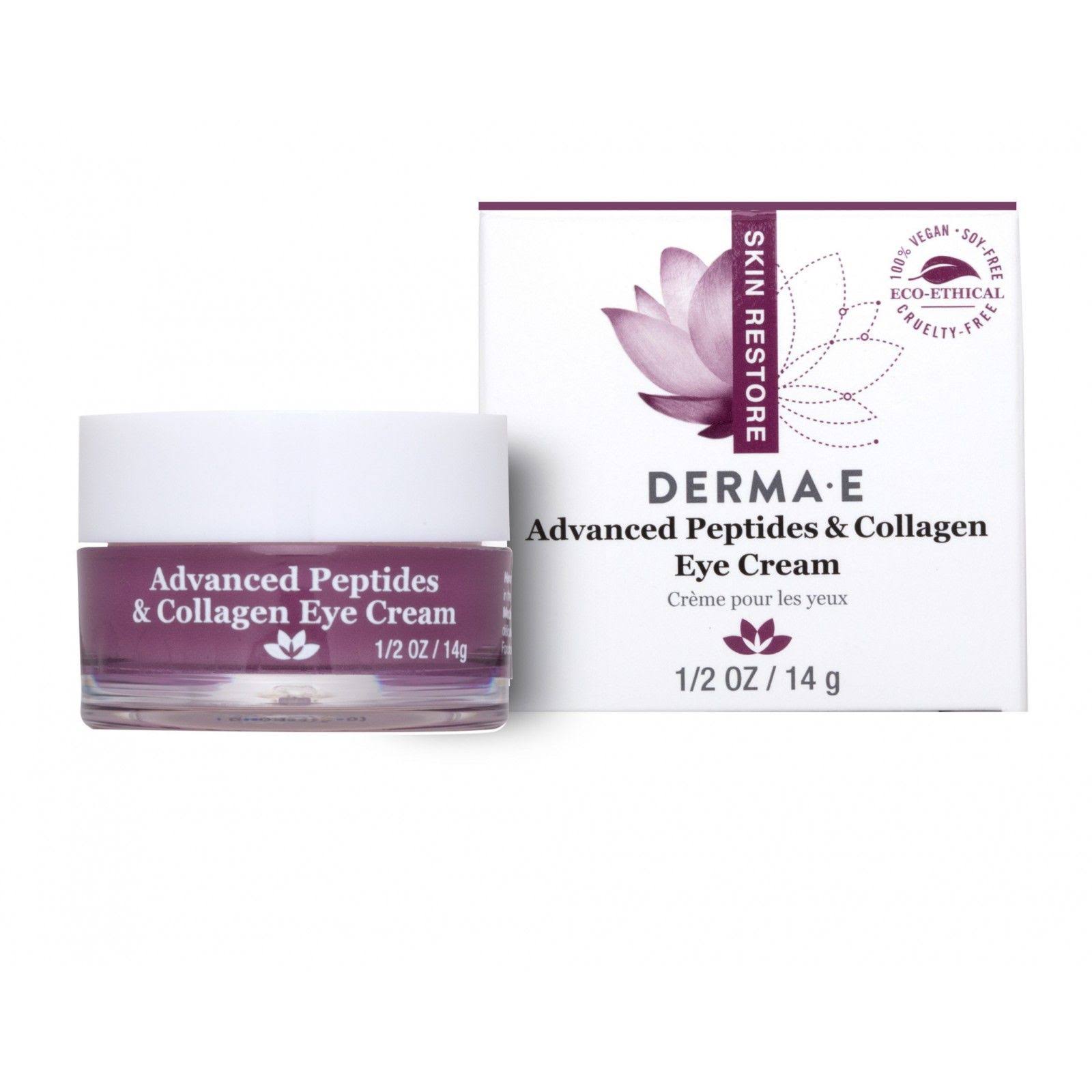 Derma E Deep Wrinkle Peptide Eye Creme Moisturizer - 0.5oz