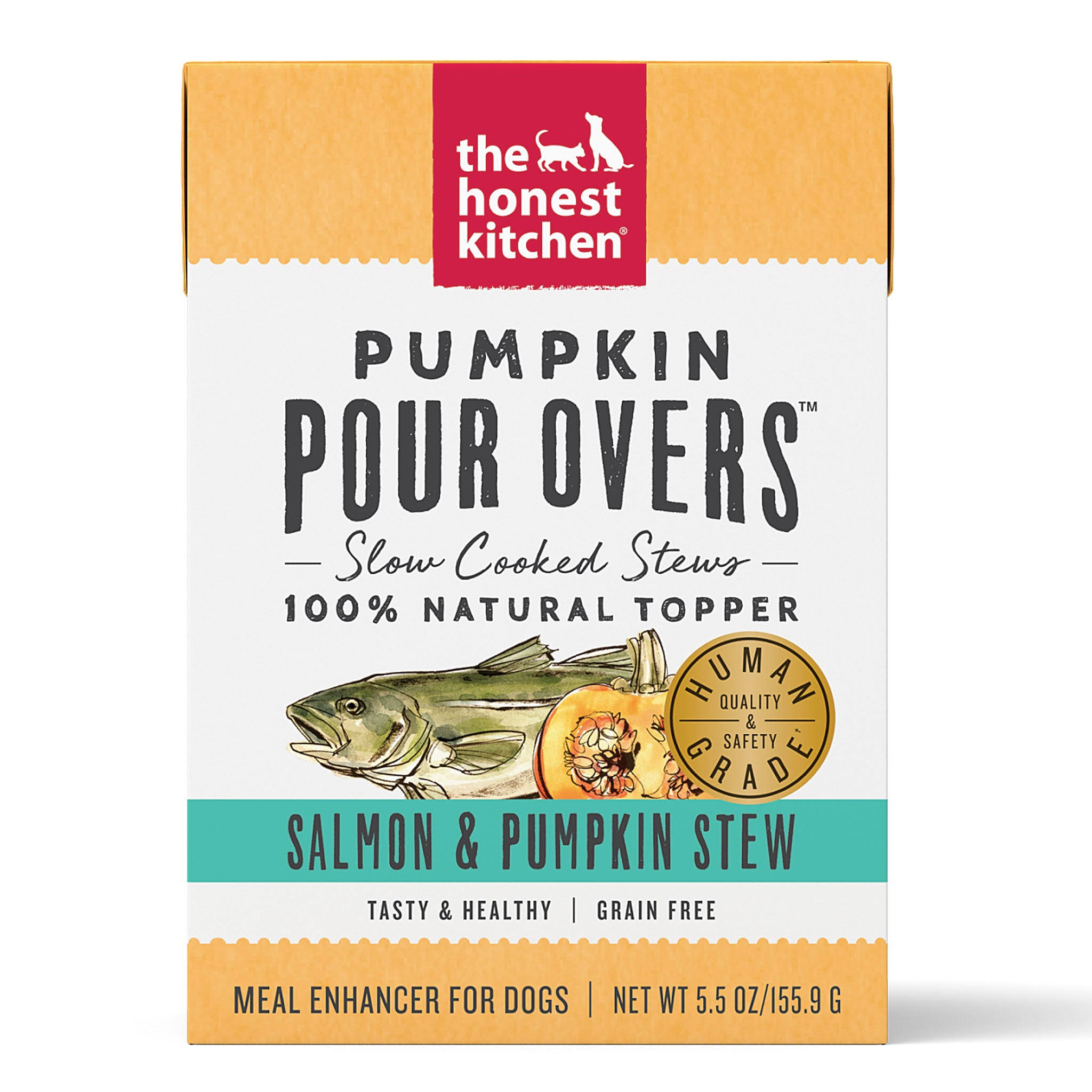 The Honest Kitchen Pour Overs Salmon And Pumpkin 5.5 Oz
