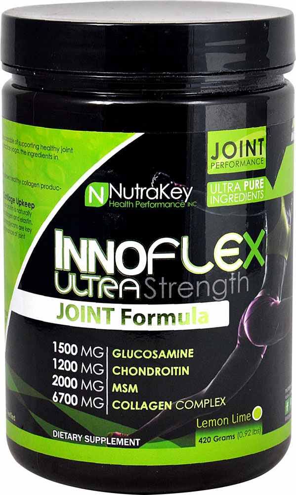 NutraKey Innoflex Joint Formula Supplement - Lemon Lime, 30 Servings