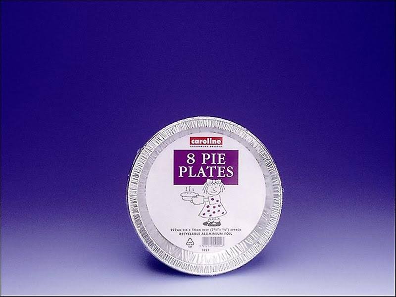Caroline Foil Pie Plate - 8", 8 Pack