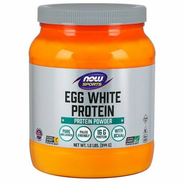 Now Sports Eggwhite Protein - 544g