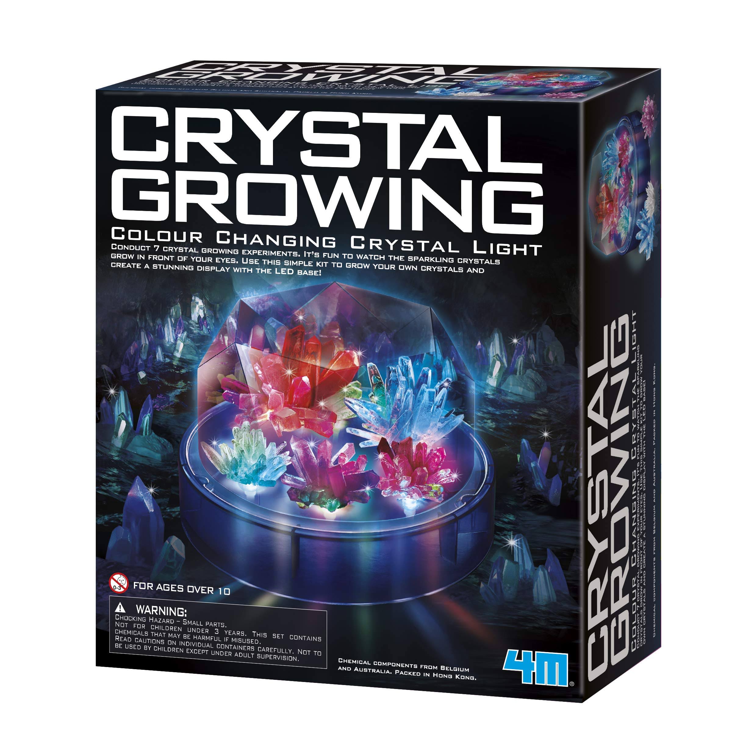 4m Crystal Growing Color Changing LED Light Kids Science Kit