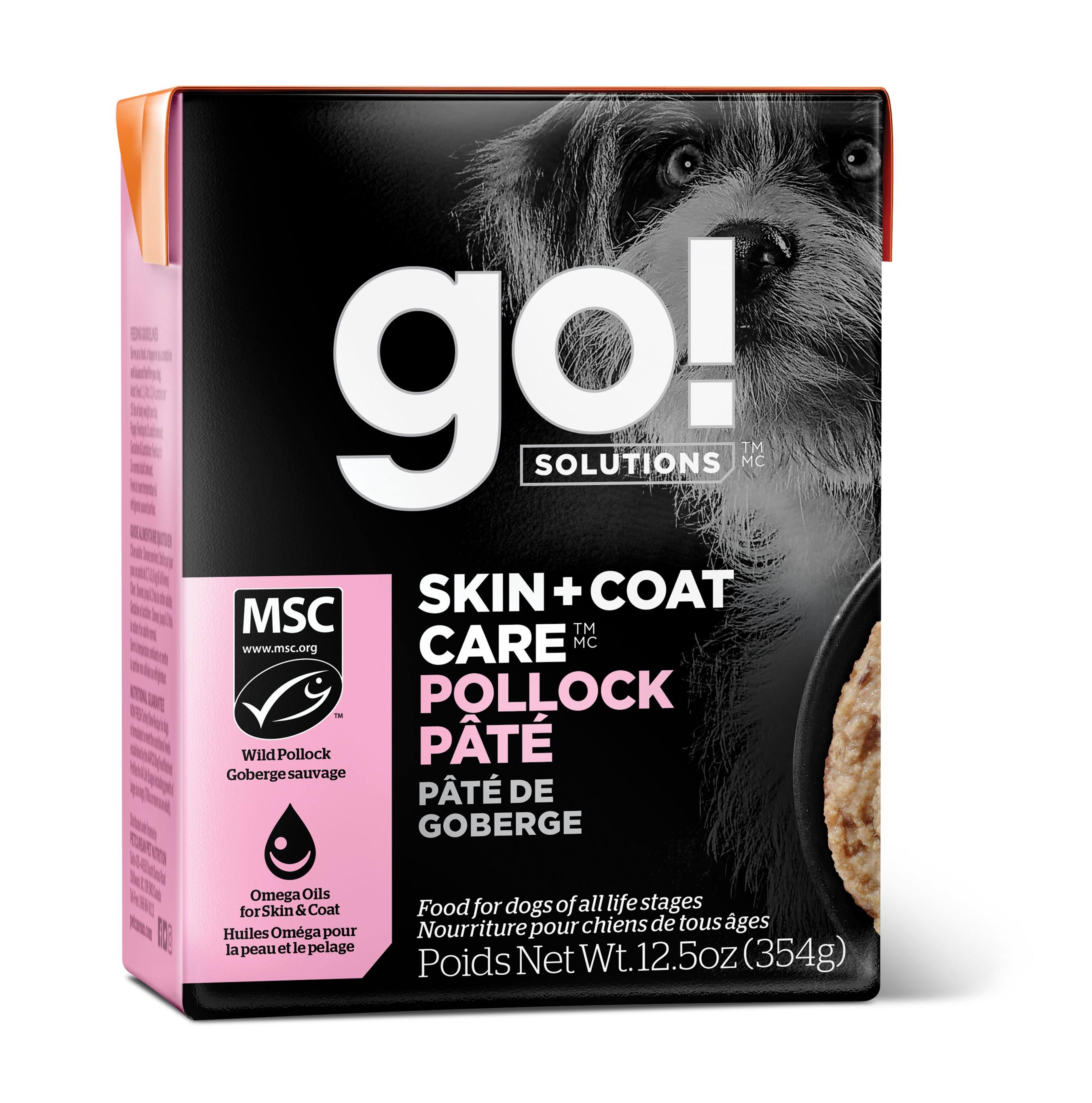 Petcurean 12.5 oz Go! Skin & Coat Pollock Pate for Dogs