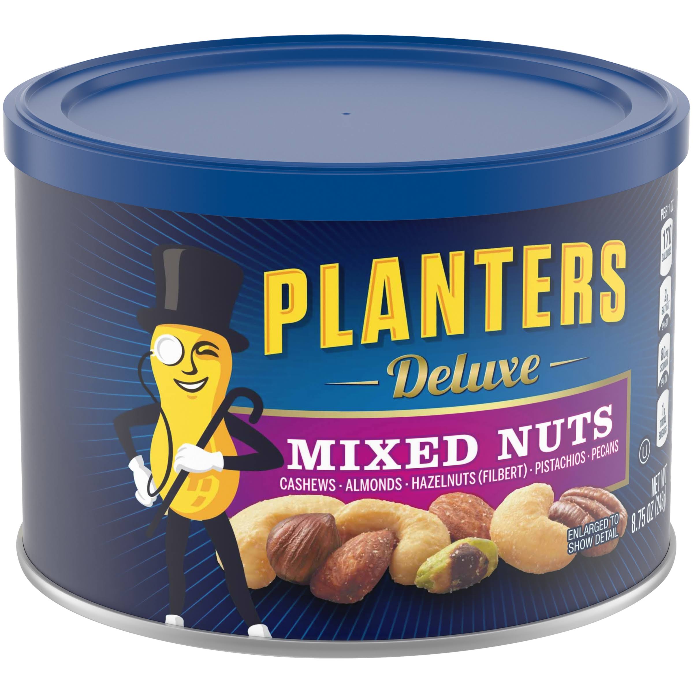 Planters Deluxe Mixed Nuts - 248g
