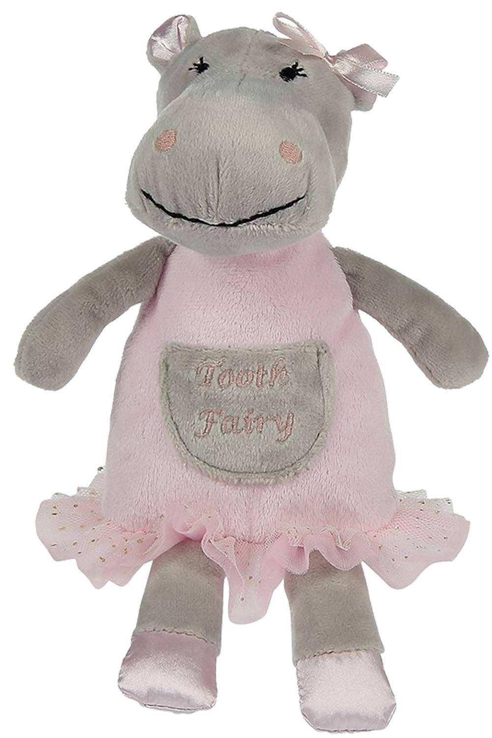 Maison Chic | Hannah The Hippo Tooth Fairy Pillow Stuffed Animal Plush