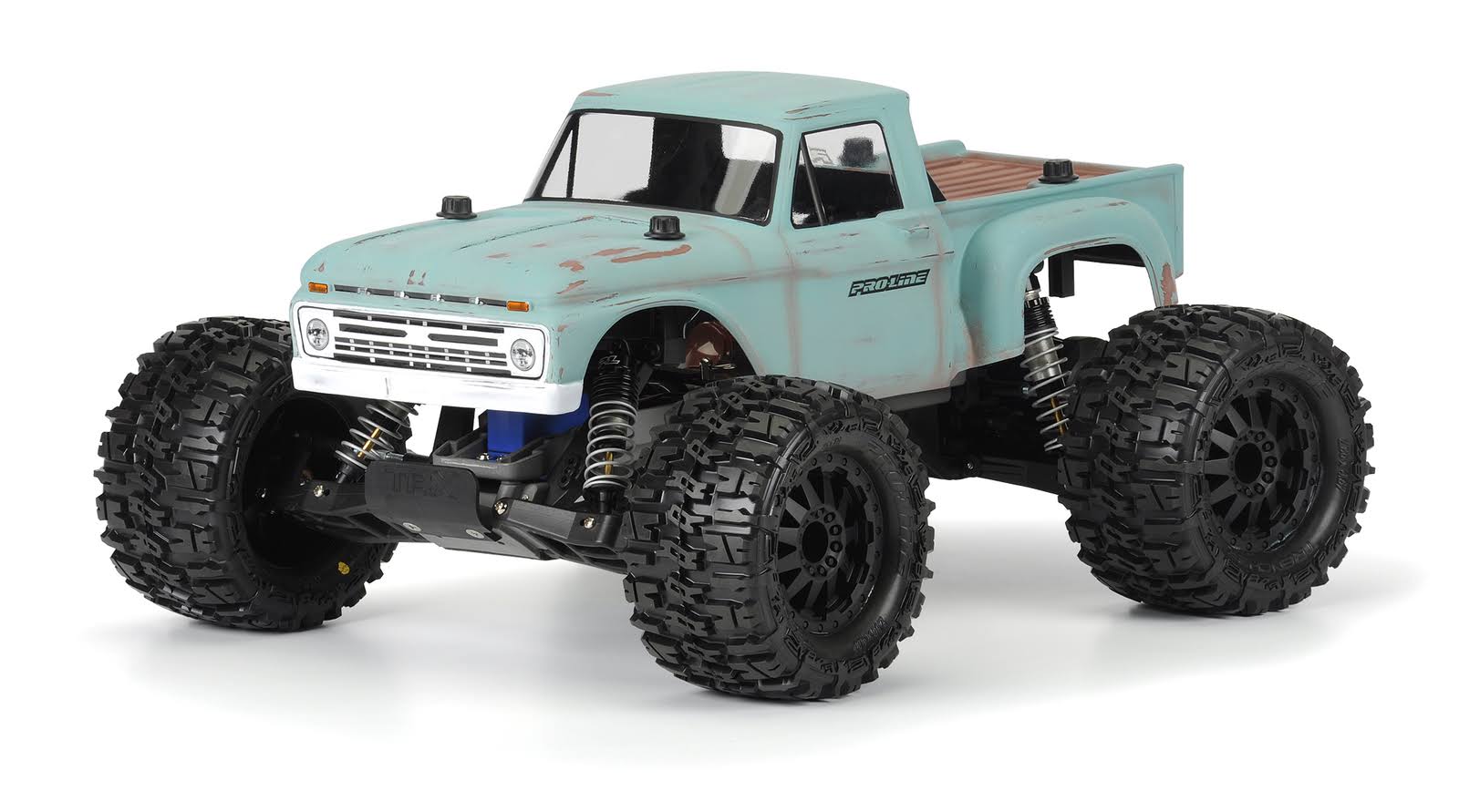 Pro Line Racing 1966 Ford F 100 Clear Body Stampede