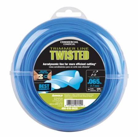 Arnold Twisted Trimmer Line, Blue, 220-Ft. x .065 Dia 11 Refills