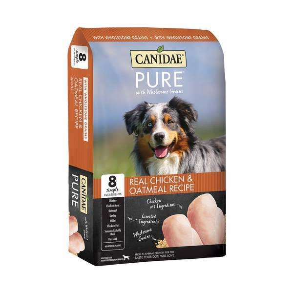 Canidae 4 lb Pure Real Chicken and Oatmeal Recipe Dog Food