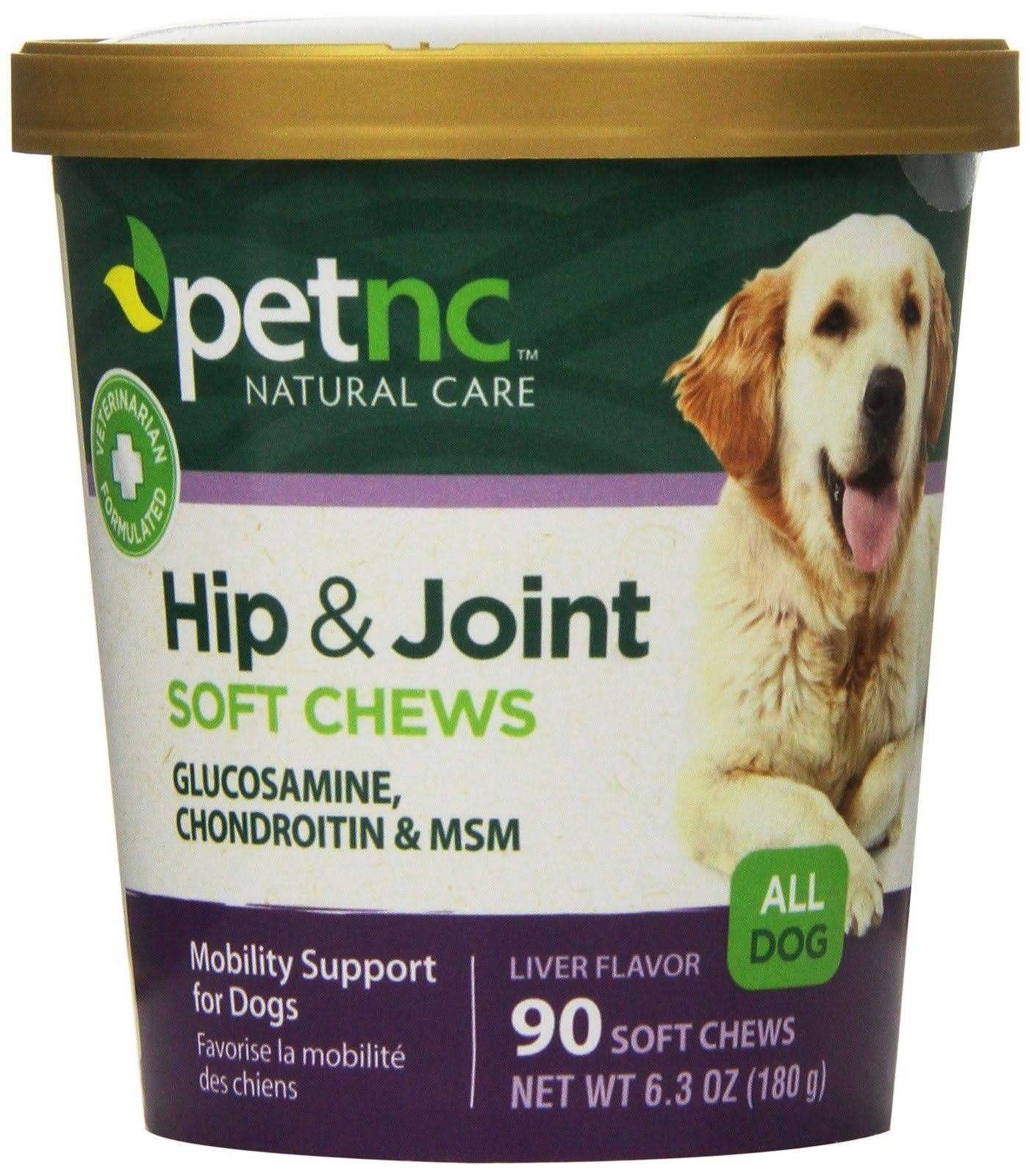 PetNC Natural Care Hip and Joint Dog Chews - 90 Soft Chews