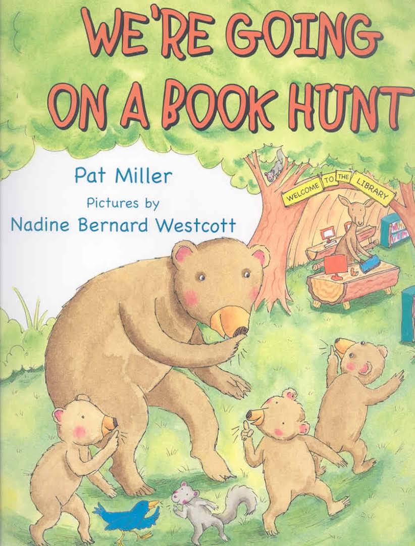Image result for we are going on a book hunt