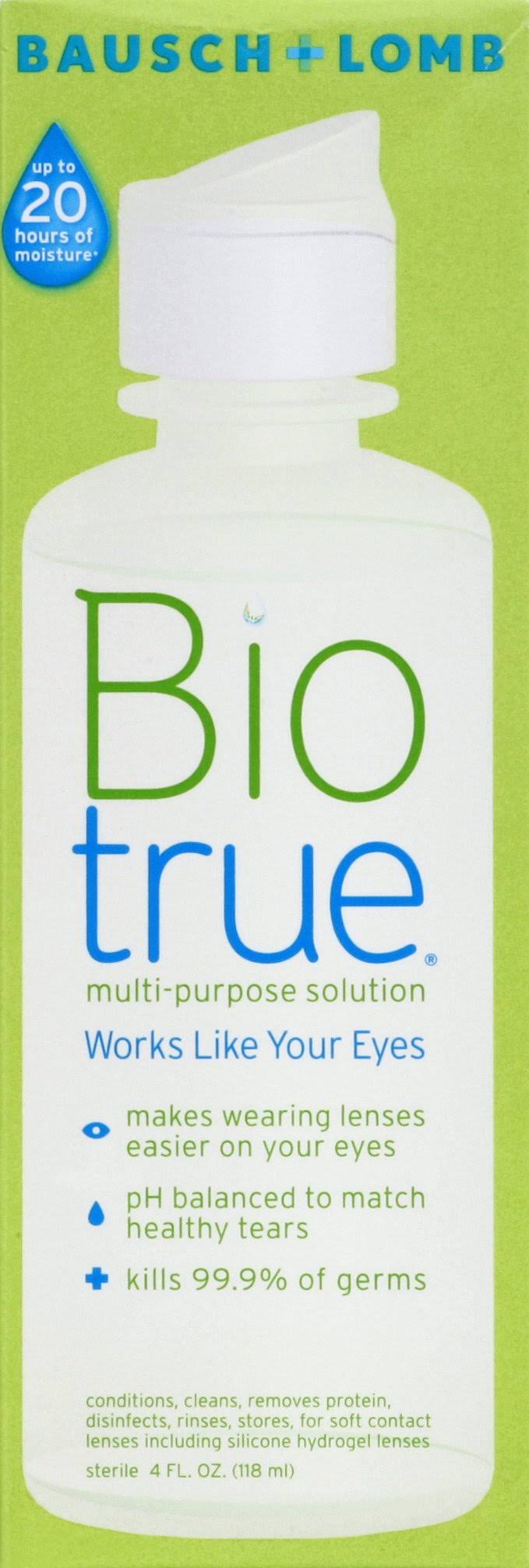 Biotrue Multi-Purpose Solution - 4 oz