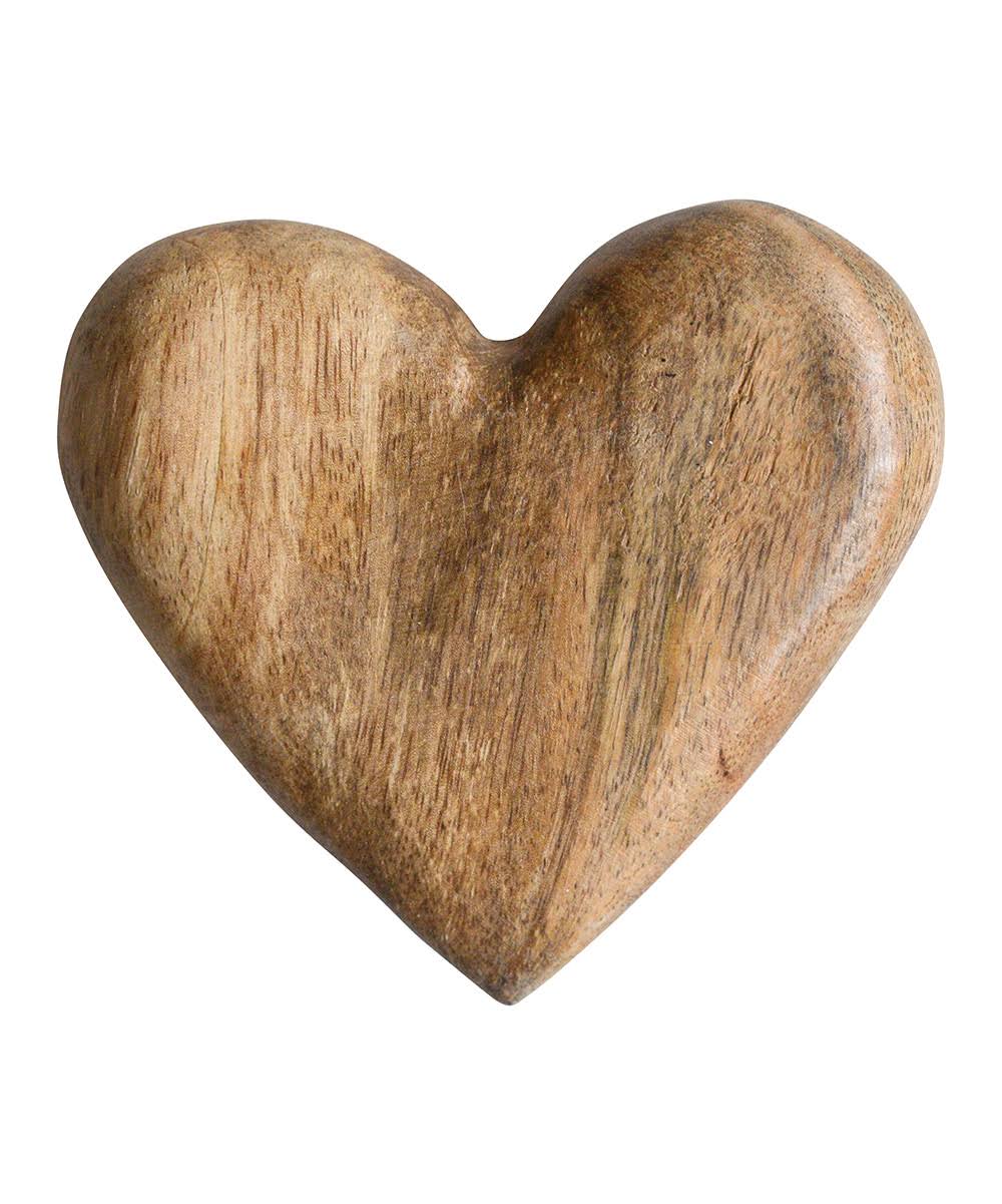 Creative Co-op Mango Wood Heart
