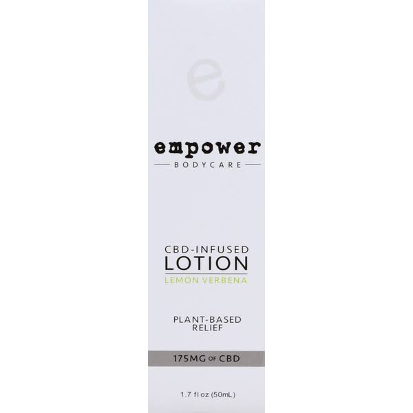 Empower Lotion, Lemon Verbena, CBD-Infused - 1.7 fl oz