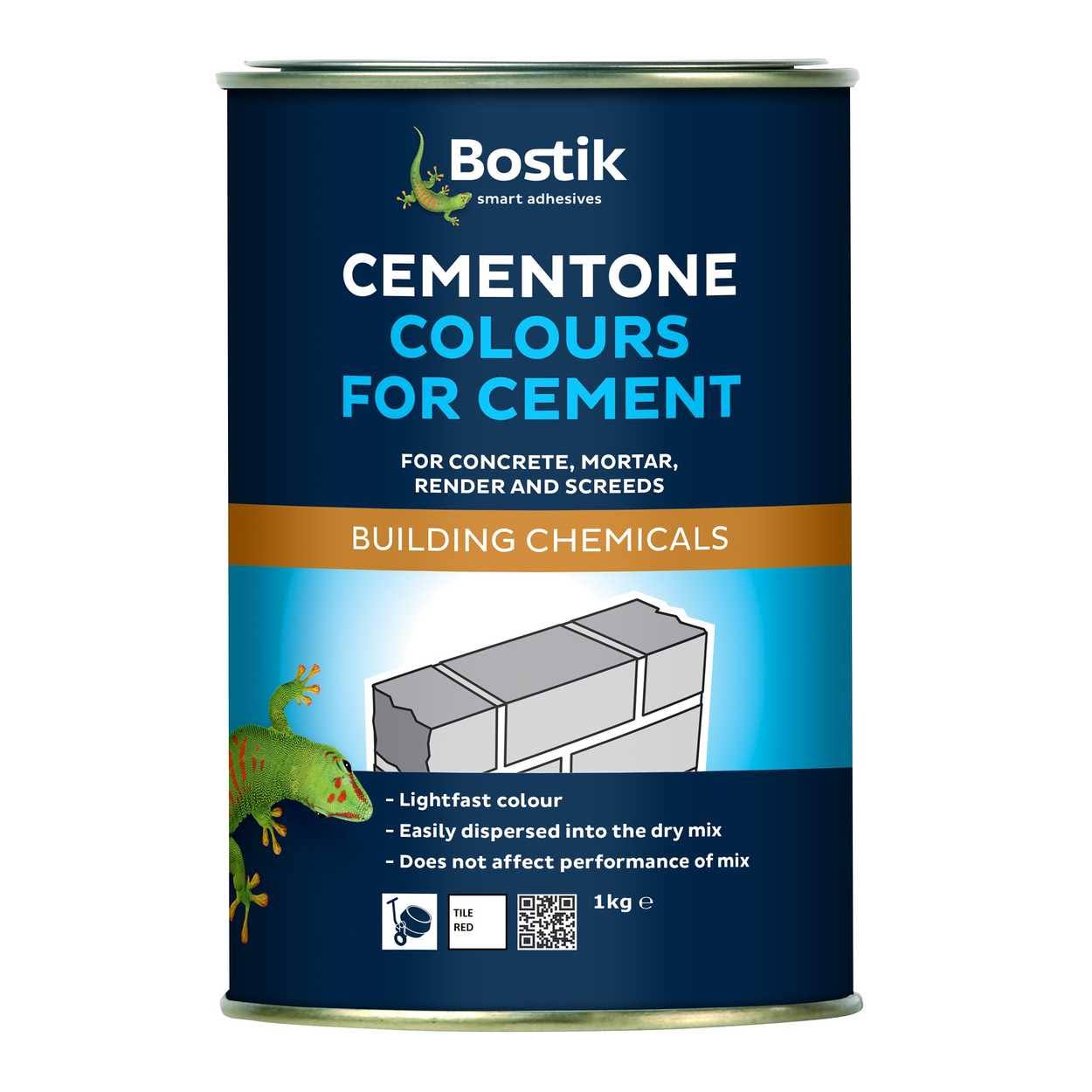 Bostik Cementone 1Kg Colours For Cement Tile Red