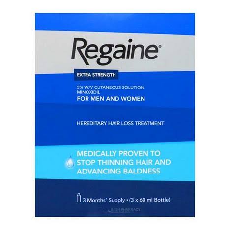 Regaine Extra Strength 3 Months Supply (3 x 60ml)