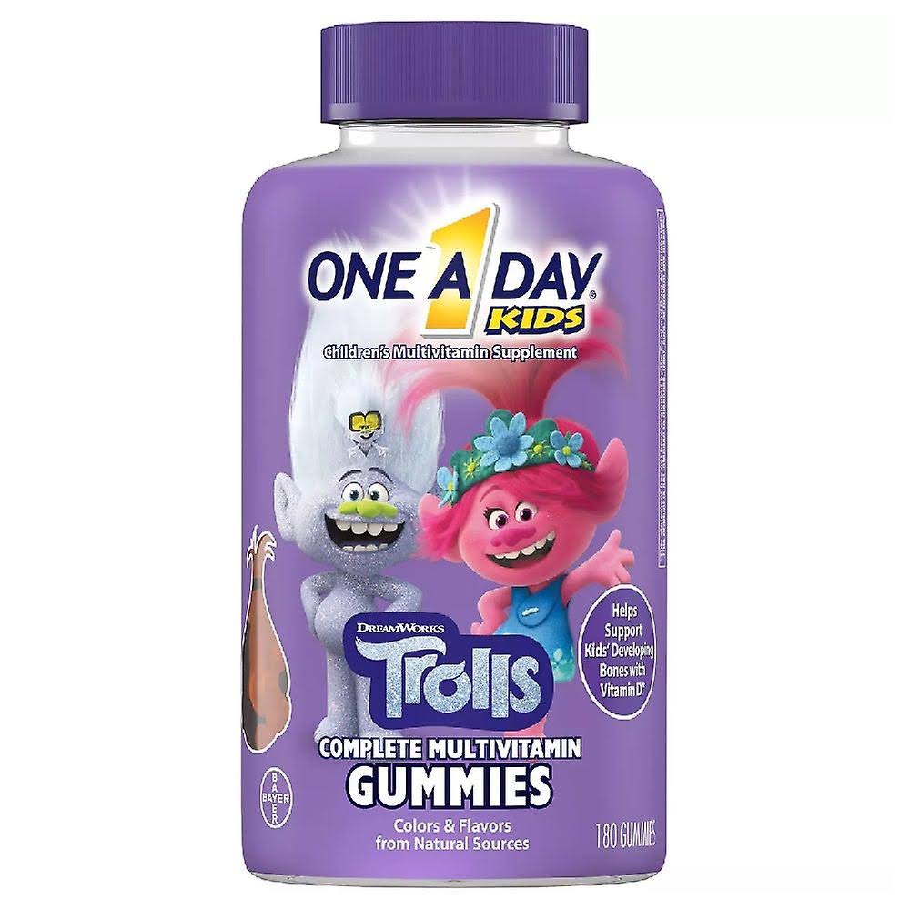 One A Day Kids Trolls Complete Multivitamin Gummies - x180