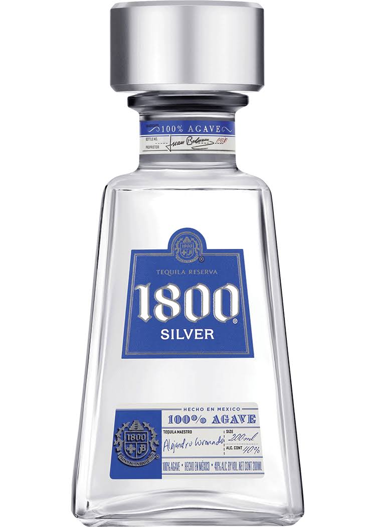 1800 Silver 200ml - Tequila
