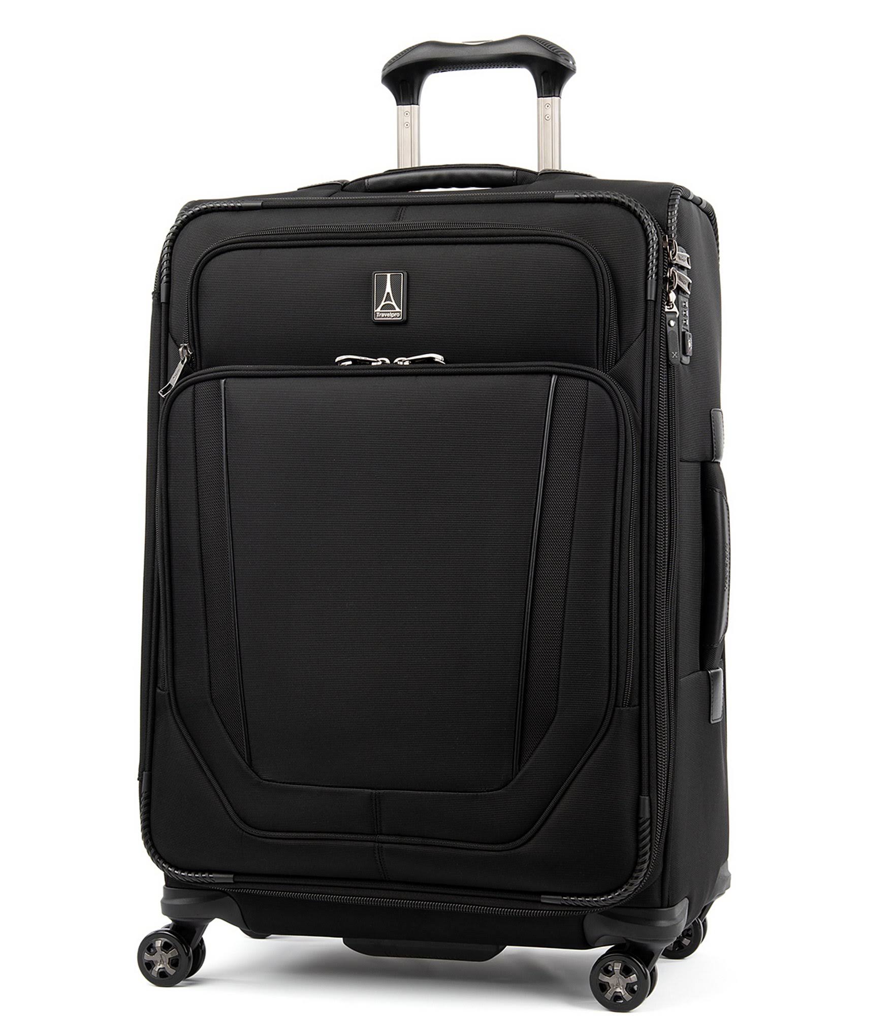 Travelpro Crew Versapack 25" Expandable Spinner Suiter (Jet Black)