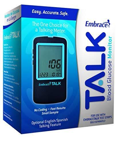Embrace Talk Blood Glucose Monitor (Meter Only)