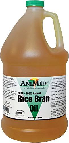 Animed Pure Rice Bran Oil for Horses - 1 Gal