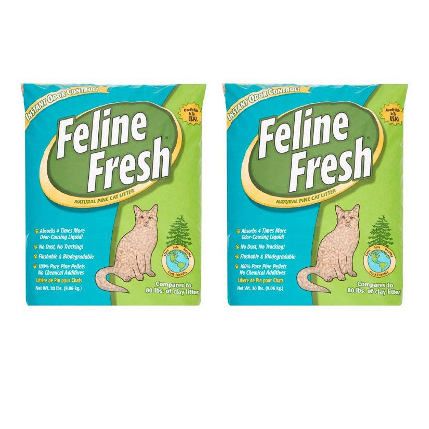 Feline Fresh Pelleted Natural Pine Cat Litter