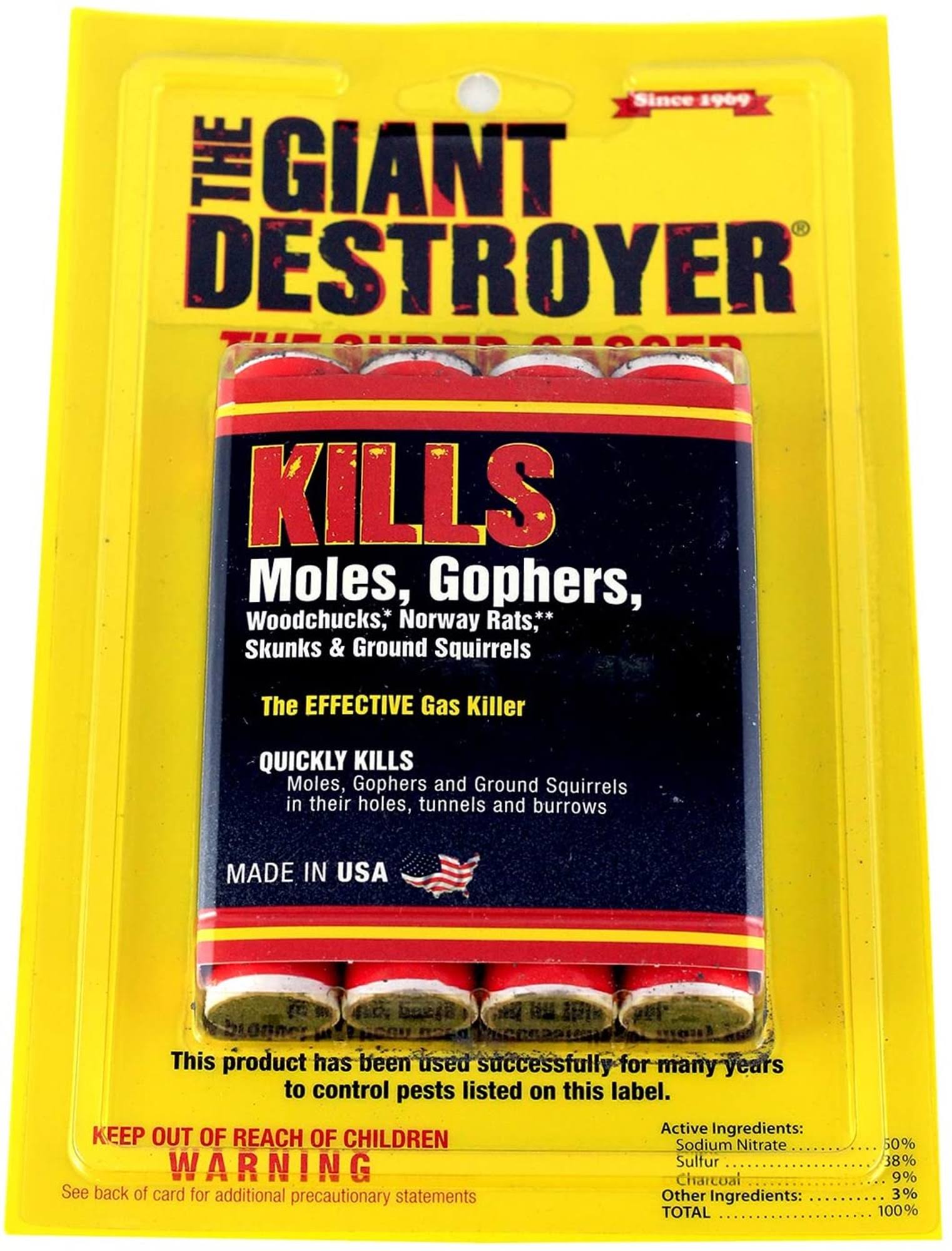 Giant Destroyer Mole And Gopher Killer