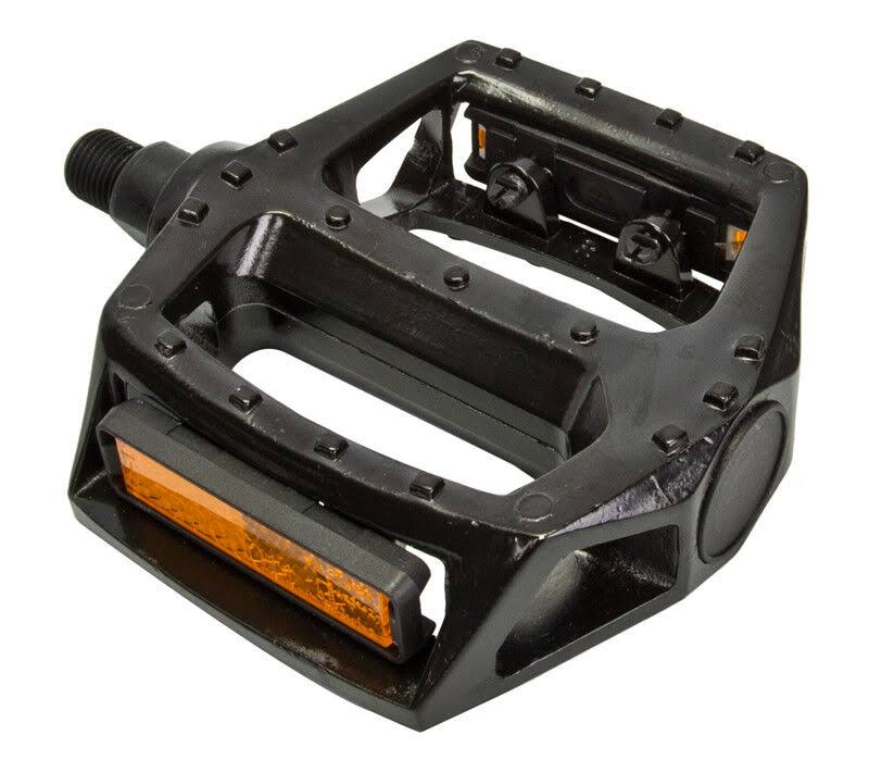 Sunlite MX Alloy Bicycle Pedals - Black, 1/2in