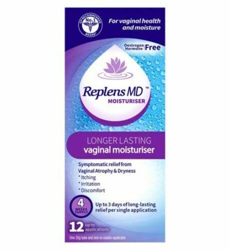 Replens MD Longer Lasting Vaginal Moisturiser - x12