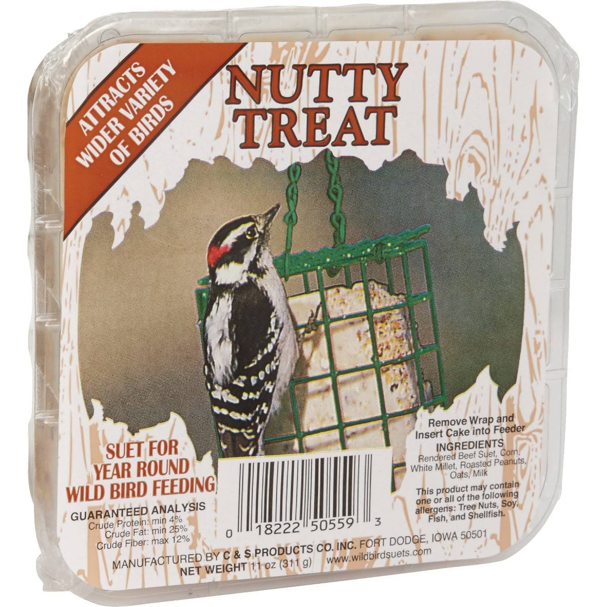 C. & S. Products Nutty Treat Suet