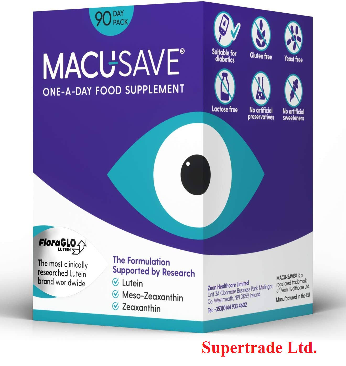 MacuSave Eye Supplement - x90, for Macular Health