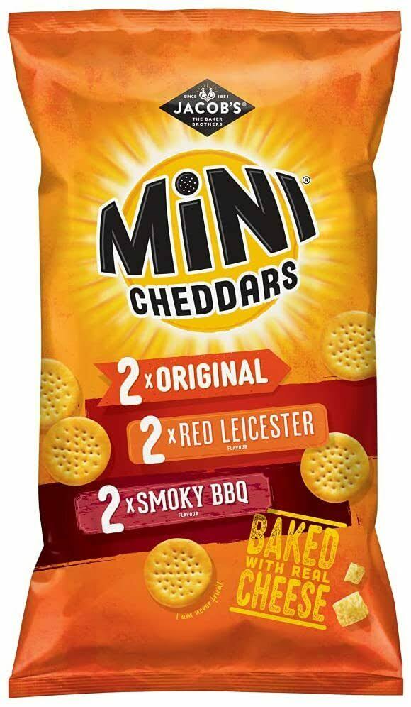 Jacobs Mini Cheddars Variety 6 Pack Delivered to USA