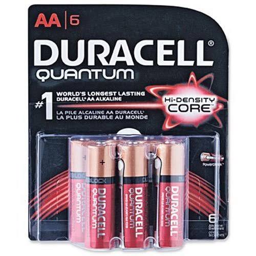 Duracell Quantum AA Alkaline Batteries - 6 pack
