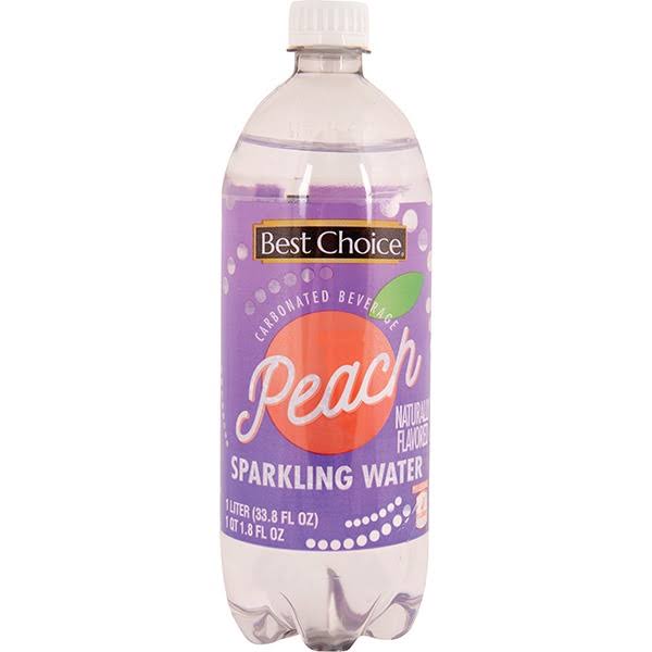 Best Choice Peach Sparkling Water