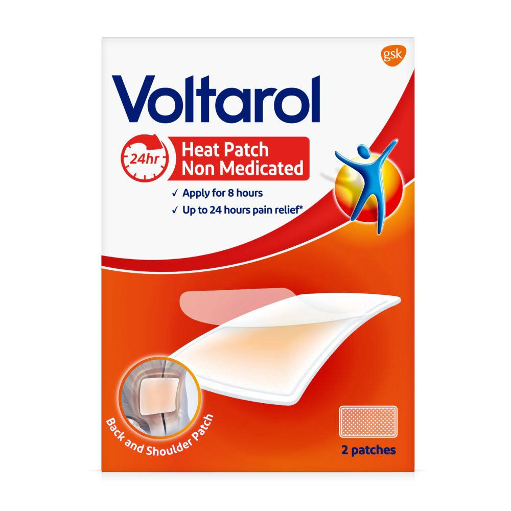 Voltarol Non Medicated Pain Relief Patches Heat Patch Pack - 2 Pack