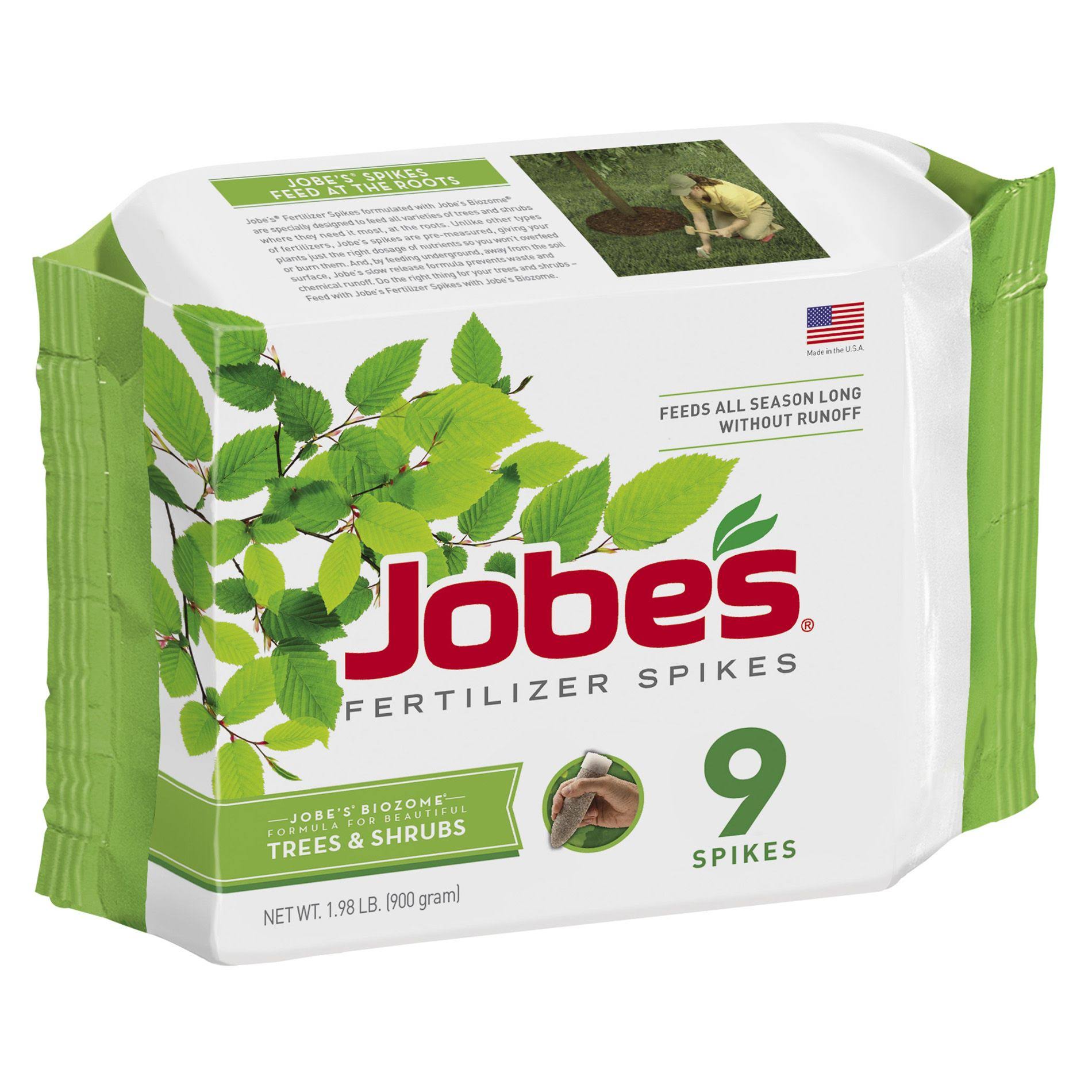 Jobe's Trees and Shrubs Fertilizer Spikes - 9ct