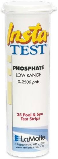 LaMotte Insta-Test Low Range Pool and Spa Phospate Test Strips - 25ct