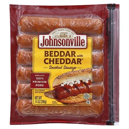 Johnsonville Beddar with Cheddar Smoked Sausage - 14oz