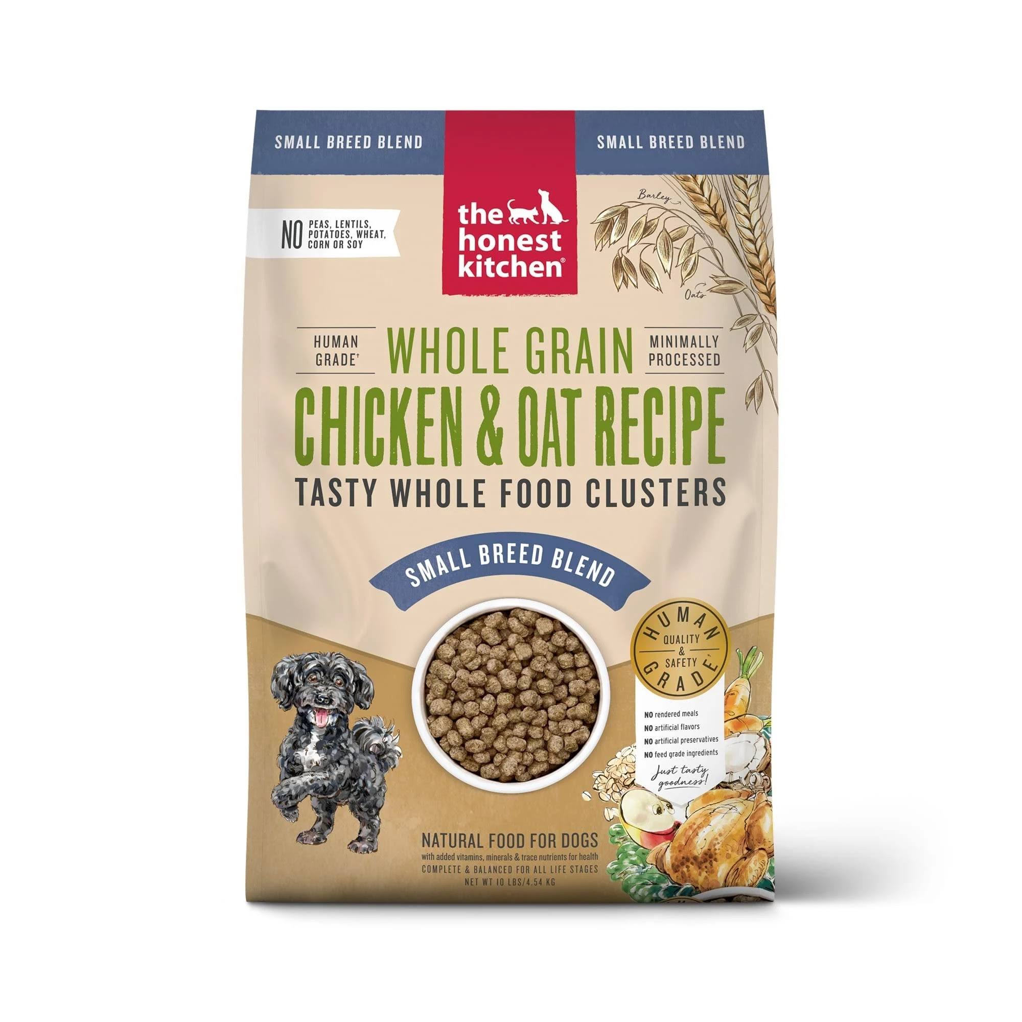 The Honest Kitchen Whole Food Clusters for Small Breeds - Whole Grain Chicken Dry Dog Food 10 lbs