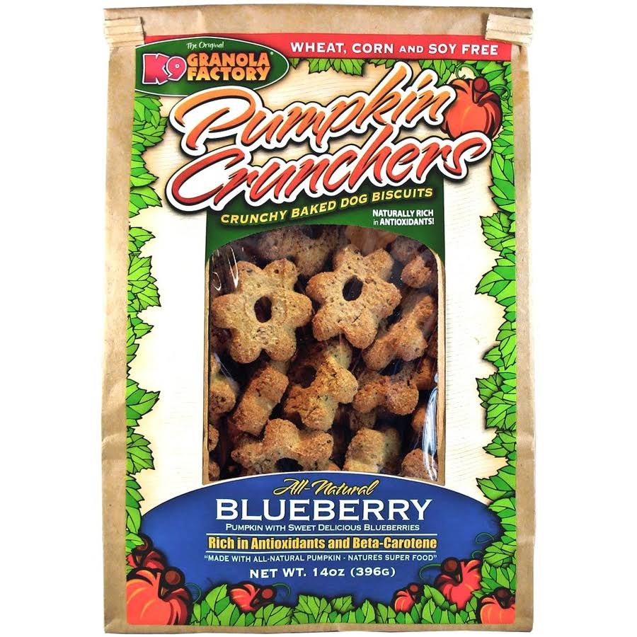 K9 Granola Factory Pumpkin Crunchers - 396g, Blueberry