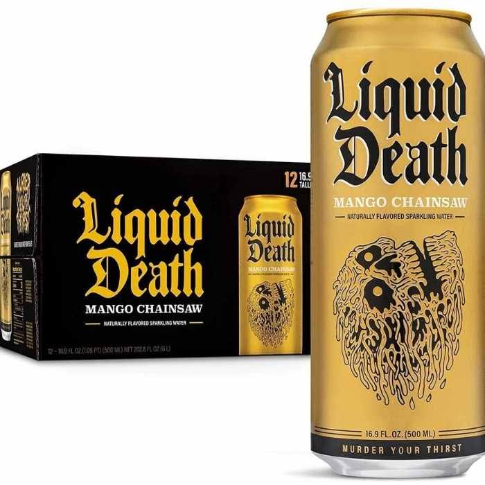 Liquid Death Mango Chainsaw 500 ml
