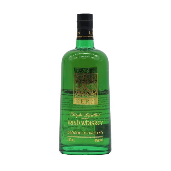 Kern Triple Distilled Blended Irish Whiskey - 750 ml
