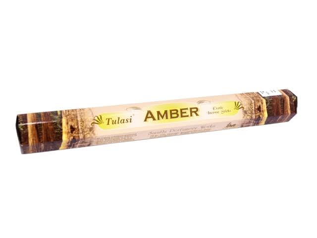 Tulasi - Hex - Amber Incense Sticks