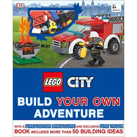 Lego City Build Your Own Adventure with Fire Truck Model