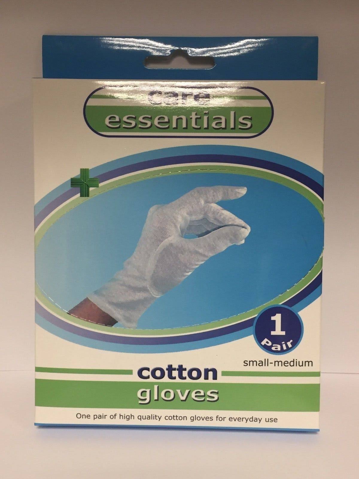 Fortuna Care Essential Cotton Gloves Size Small - Medium - 1 Pair